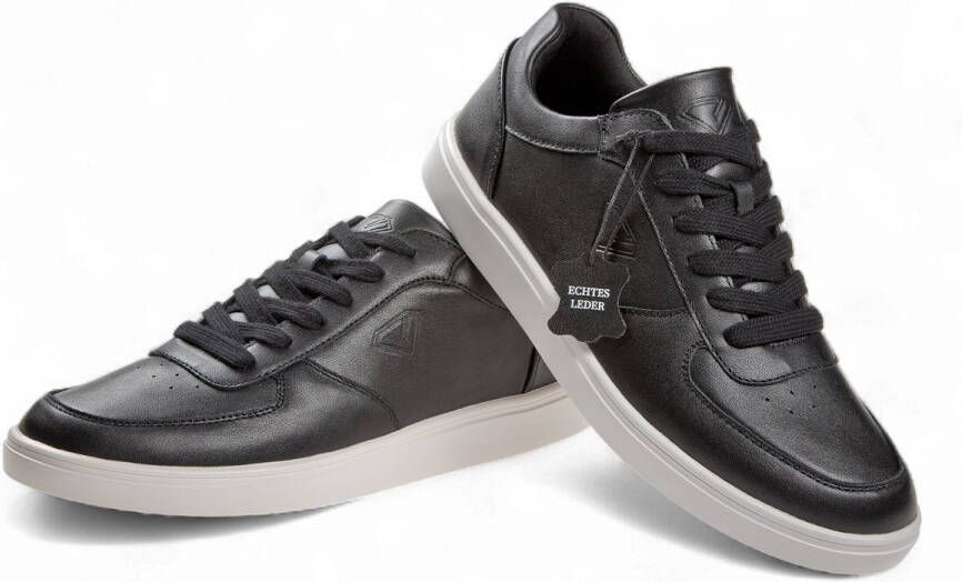 Dia t Dancesneaker 212 502 028 BEAT Zwart Echt Leer Uniseks Comfort Fit Wijdte G Ade d en Lichtgewicht Zool met Pivot Points Ideaal voor Lange Dansavonden Salsa Bachata Latin Zwart - Foto 2