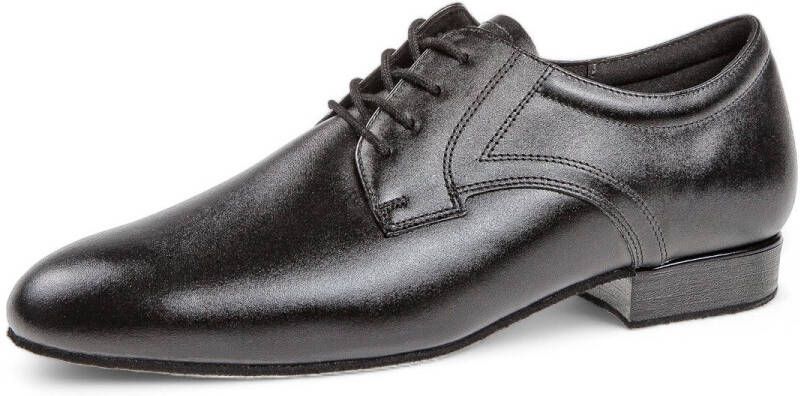 Diamant Dansschoenen 085 075 028 Extra comfort Schokdempende hielkussen Klassieke heren dansschoenen Suede zool Vetersluiting Ultrazacht Ballroom Social Vrijetijds dansen Zwart