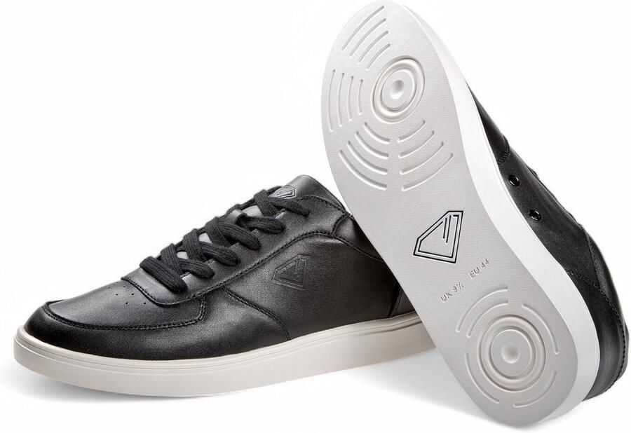 Diamant Casual Danssneaker Dubbele draaipunten Unisex Optimale draaibewegingen Echte leder Lichtgewicht Zacht voetbed Comfortabele sneakers voor salsa Latin Salsa Swing Urban BEAT 212 502 028 Zwart