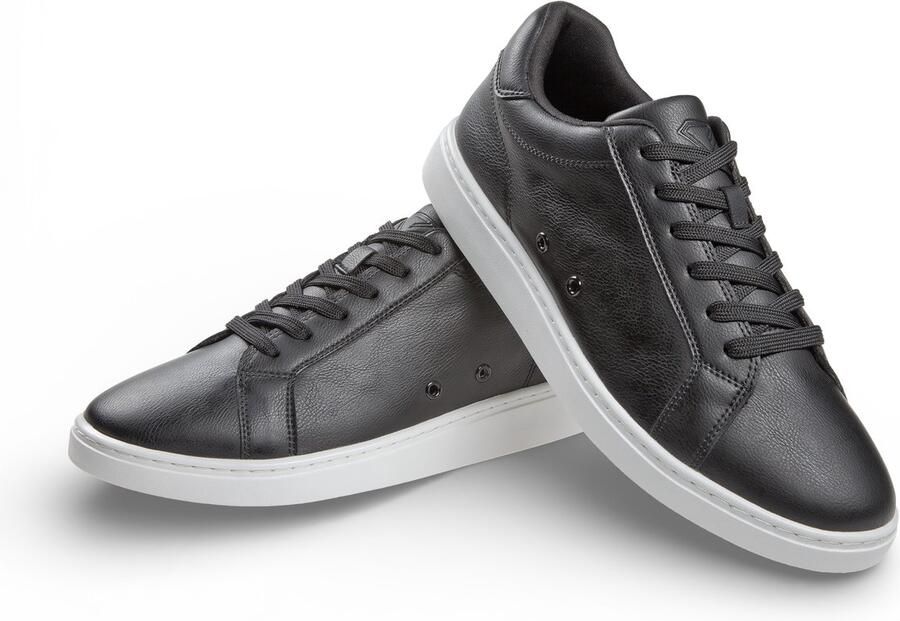 Dia t Dancesneaker Zwart Echt Leder Uniseks Comfort Fit Wijdte G Ade d en Lichtgewicht Zool met Pivot Points Ideaal voor Lange Dansavonden Salsa Bachata Latin Streetdance RITMO 214 502 052 Zwart - Foto 2