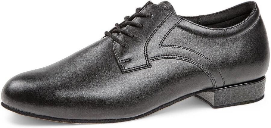 Diamant Heren Ballroom Dansschoenen 085 026 028 Vetersluiting Echte leder Extra brede pasvorm Extra stabiliteit Suède zool Trainingen Ballroom Stijldansen Zwart