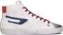 Diesel S-leroji Mid X Hoge sneakers Leren Sneaker Heren Wit - Thumbnail 2
