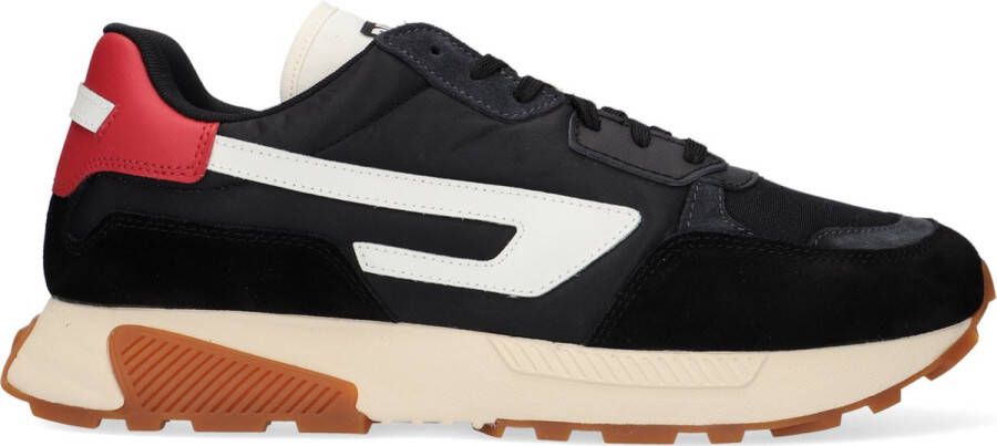 Diesel S-tyche Ll Lage sneakers Leren Sneaker Heren Zwart