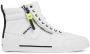 Diesel S-ukiyo Mid Dames Hoge sneakers Leren Sneaker Dames Wit - Thumbnail 6