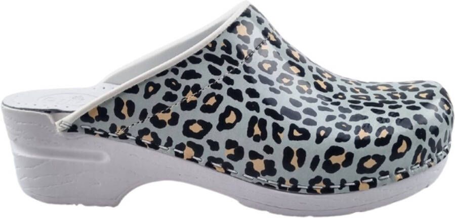DINA Medische klompen werkklompen zorgklompen clogs Blue Panter