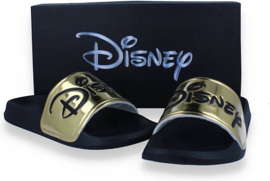 Disney Dames Badslipper Goud