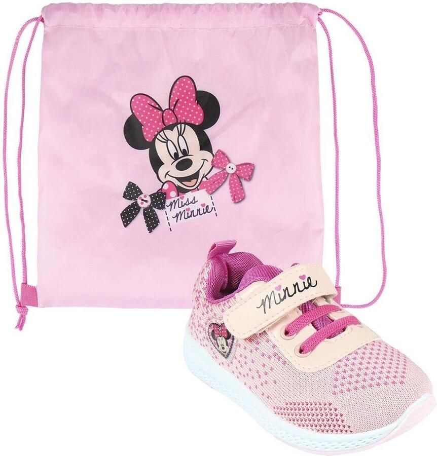 Disney Minnie Mouse Schoenen met Sakki Bag Roze