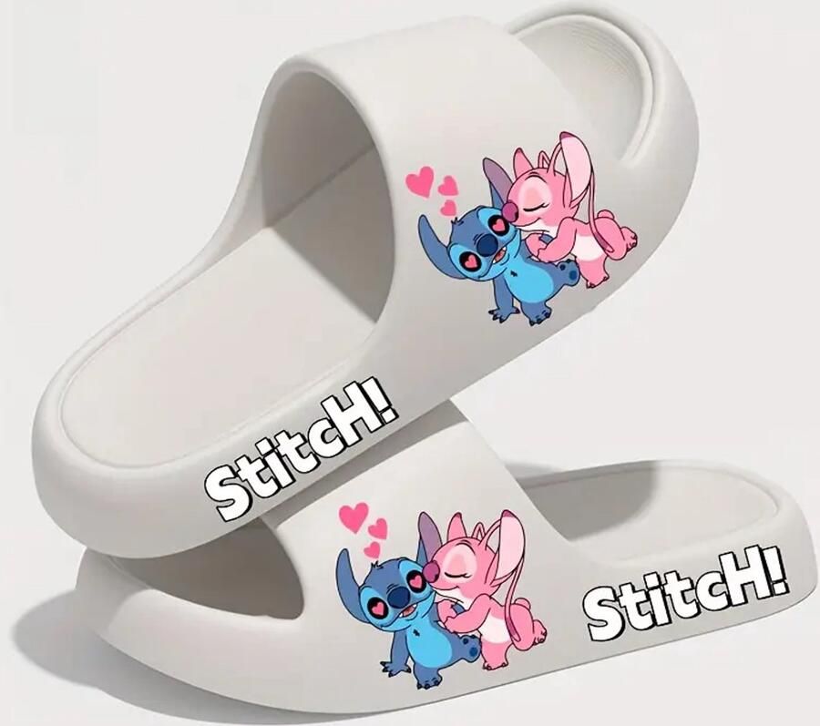 Disney Slippers Stitch Angel wit