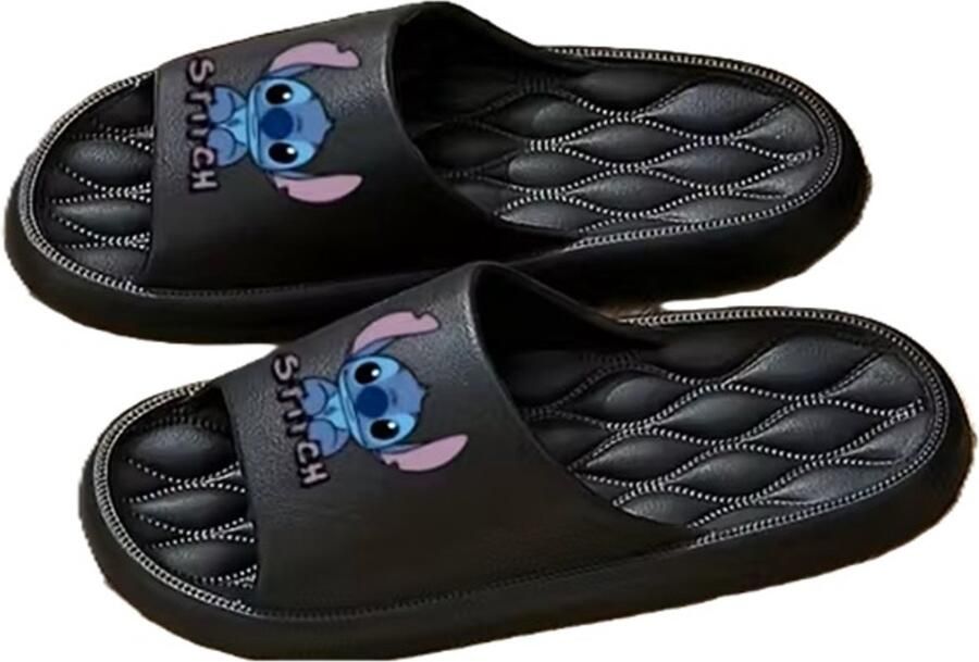 Disney Slippers Stitch zwart