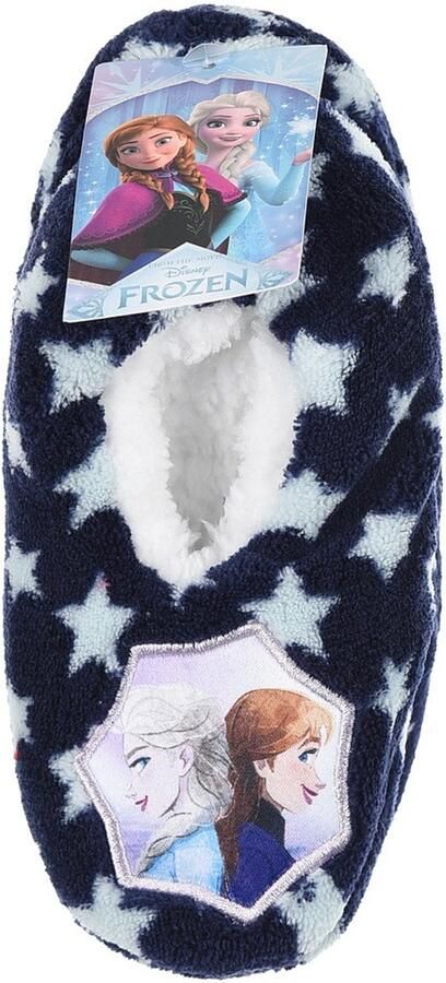 Disney Frozen Stars Blauwe winterpantoffels voor kinderen