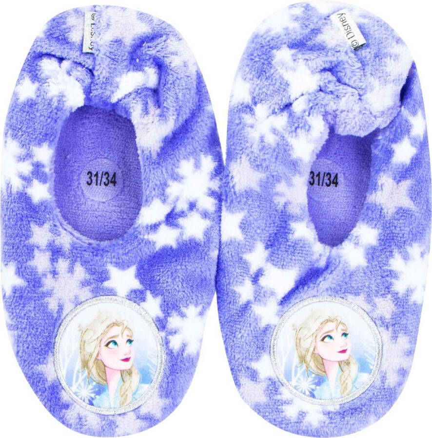 Disney Frozen Elsa Disney Frozen Pantoffel Slofjes Paars - Foto 1