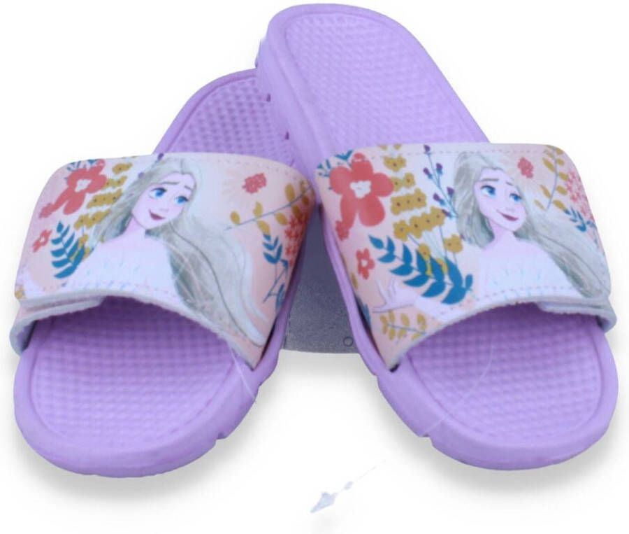 Disney Frozen Meisjes Badslipper Paars