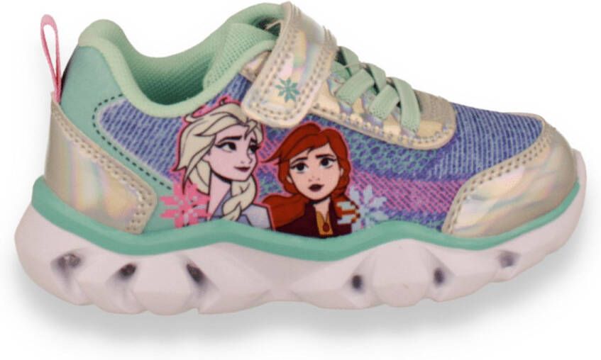 Disney Frozen Meisjes Sneaker Met Lichtjes Blauw