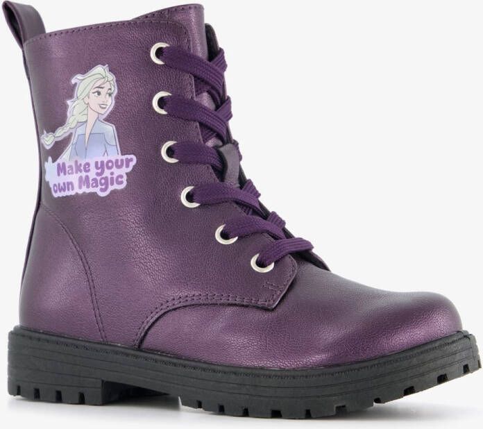 Disney Frozen meisjes veterboots paars