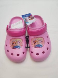 Disney Frozen Slippers Clogs Sandalen Baby Roze