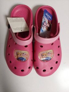 Disney Frozen Slippers Clogs Sandalen Donker Roze