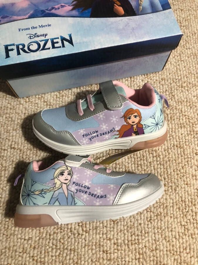Disney Frozen sneakers licht schoenen klittenband