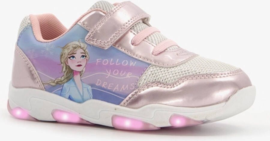 Disney Frozen sneakers met lichtjes Roze