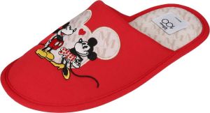 Disney Mickey en Minnie Mouse Rood damespantoffels sloffen huisschoenen 38