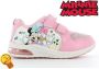 Disney Minnie & Daisy BFF kinderschoenen roze sneakers voor meisjes met dubbele velcro klittenband Minnie Mouse & Daisy Duck sportschoenen - Thumbnail 1