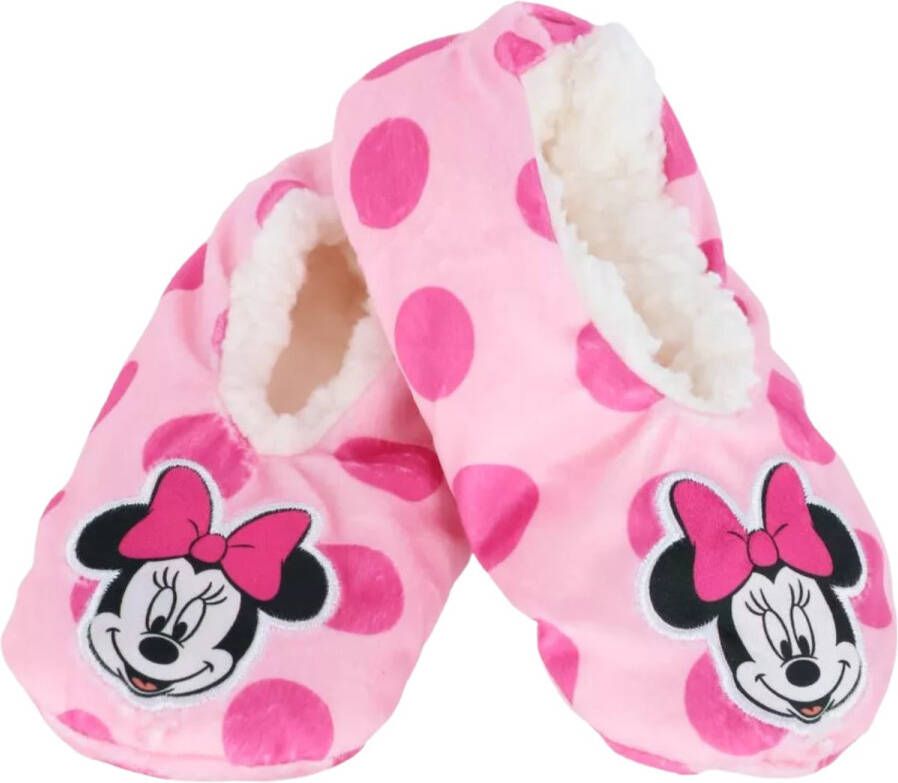 Disney Minnie Mouse & Polka Dots Antislip Sloffen