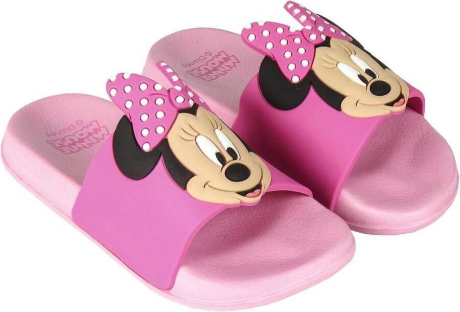 Disney Minnie Mouse Slippers Roze
