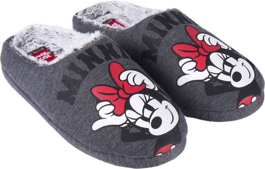 Disney Minnie Mouse Sloffen Instappers Cute Red Bow