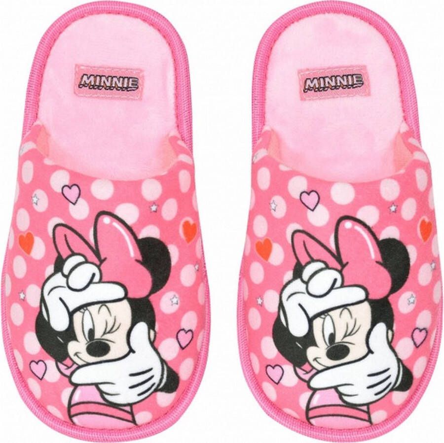 Disney pantoffels Minnie Mouse meisjes polyester TPR roze