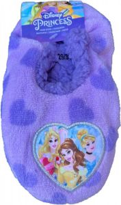 Disney Princess Pantoffels Sloffen met anti-slip Sloffen voor kinderen Huissloffen Lila Cadeau kado Sinterklaas cadeau