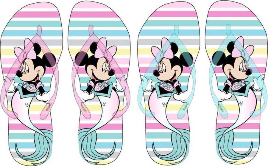 Disney Roze teenslippers van Minnie Mouse Mermaid