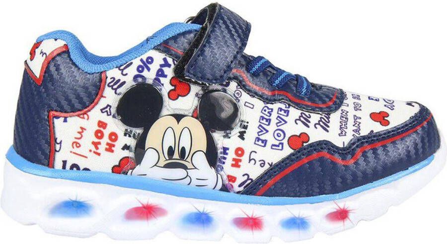 Disney Sneakers Mickey Mouse Led Sportschoenen blauw