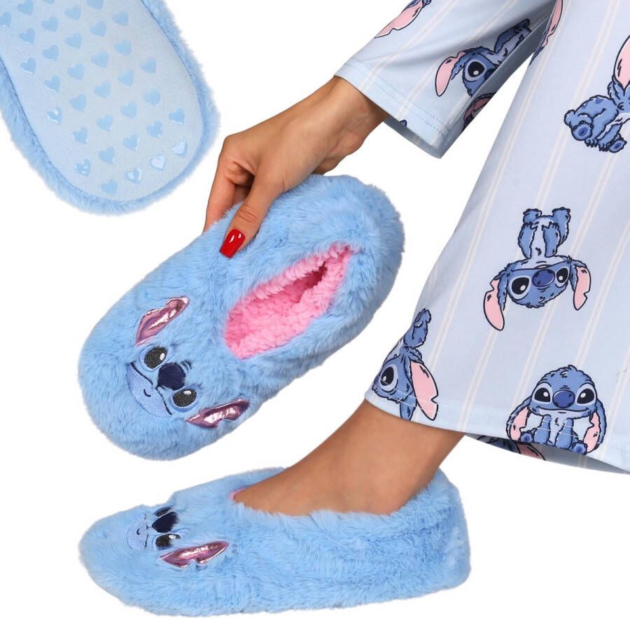 Sarcia.eu DISNEY Stitch WARM meisjes SLIP-ON huisslippers ANTISLIP slippers voor thuisgebruik 26.5