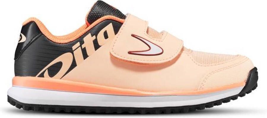 Dita Hockeyschoenen voor kinderen laag intensief Fix And Go roze zwart