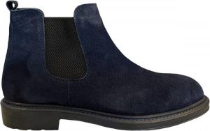 Online Express Schoenen Chelsea Boots Stevige comfort heren laarzen 542 Suède leer Blauw