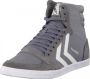 Hummel Slimmer Stadil Hoge Sneakers Grijs Man - Thumbnail 1