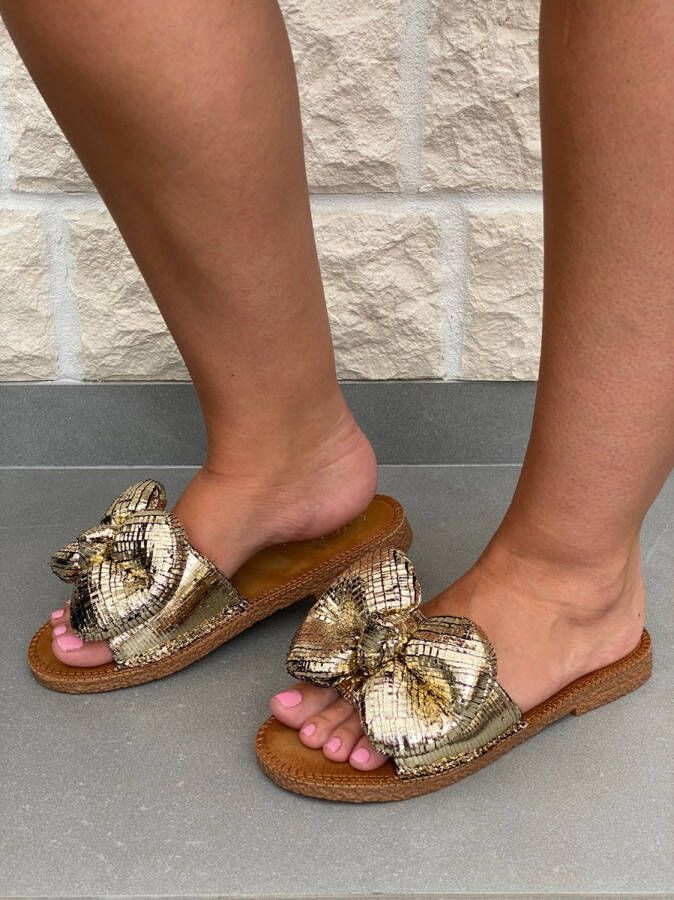 Dames Slipper Gold