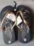 LONERIACCO Indiana teenslipper zwart goud met strass steentjes - Thumbnail 4