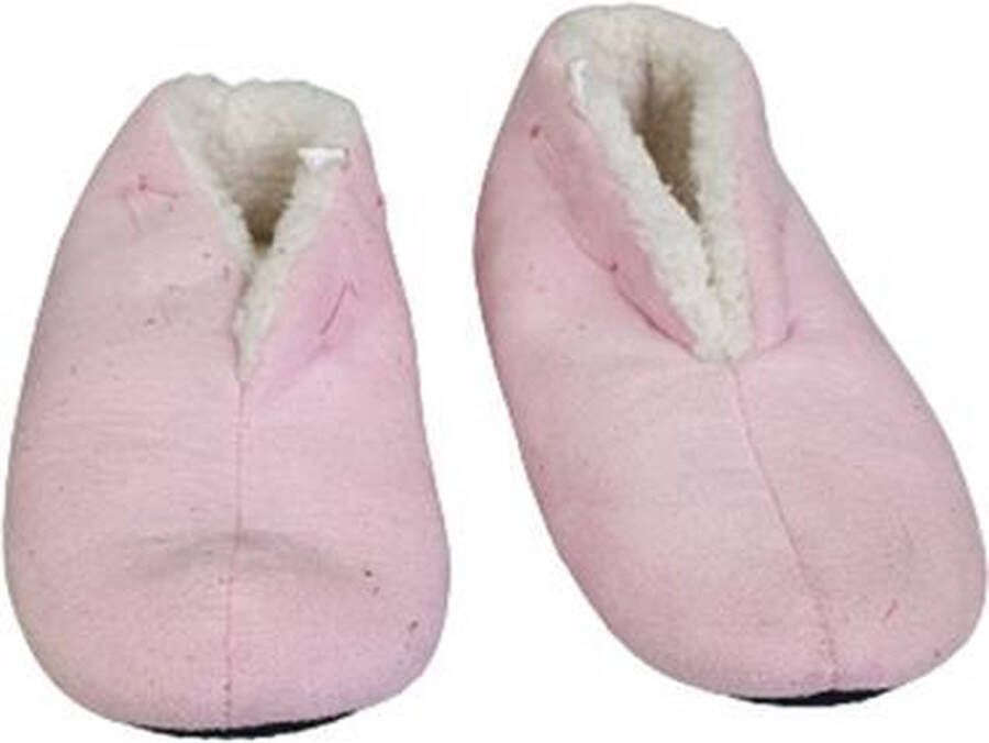 Merkloos Sans marque Laag model pantoffels Roze Wit