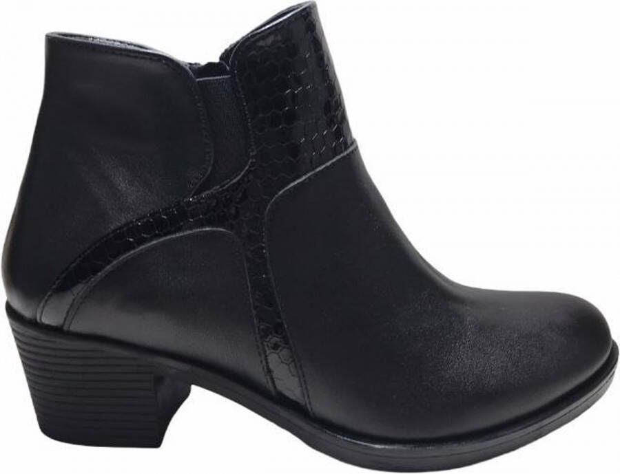 Merkloos Sans marque manlisa snake 5.5 cm haklaarsje W232 7003 zwart