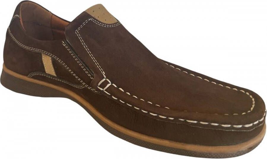 Online Express Schoenen Mannenschoenen Mocassins heren Loafers schoenen Heren comfort instapper Hand made 220 1 Echt leer Blauw