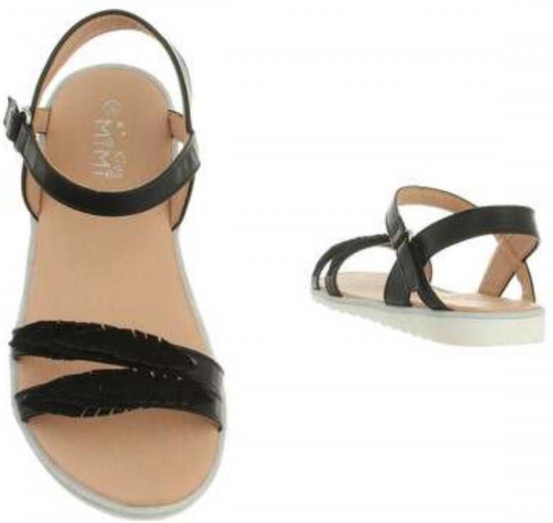 Meisjes sandalen zwart love