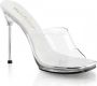 Merkloos Sans marque Muiltjes met hak 39 Shoes CHIC 01 Transparant Zilverkleurig - Thumbnail 1