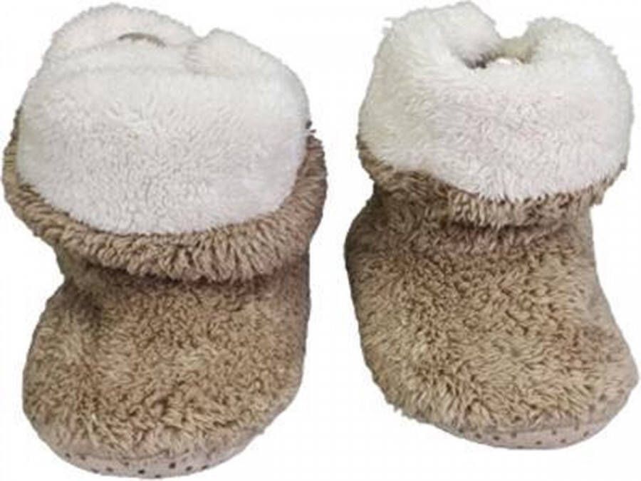 Merkloos Sans marque Pantoffel hoog model Lichtbruin