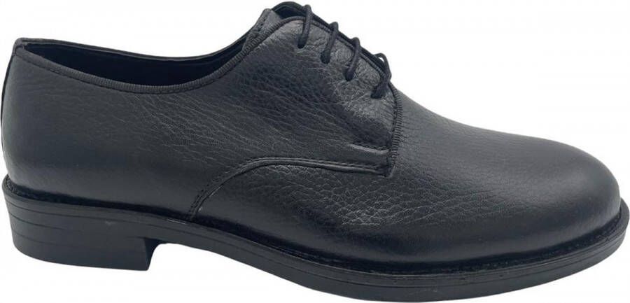 Online Express Veterschoenen- Heren schoenen- Casual schoenen voor mannen 247- Leather- Zwart