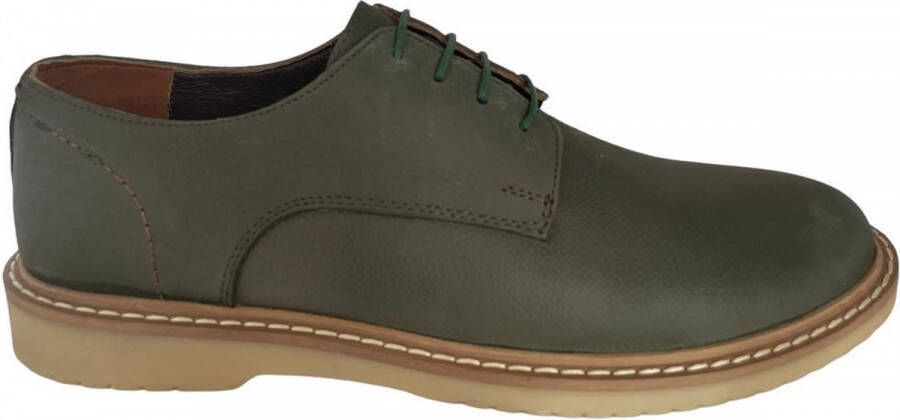 Online Express Schoenen Veterschoenen heren Mannenschoenen Premium nette schoenen Oliver wing 460 Echt leer Lichtgroen