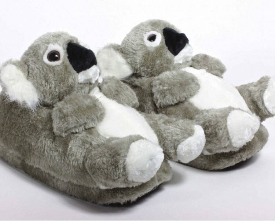 Merkloos Sans marque Volwassenen dieren sloffen pantoffels koala