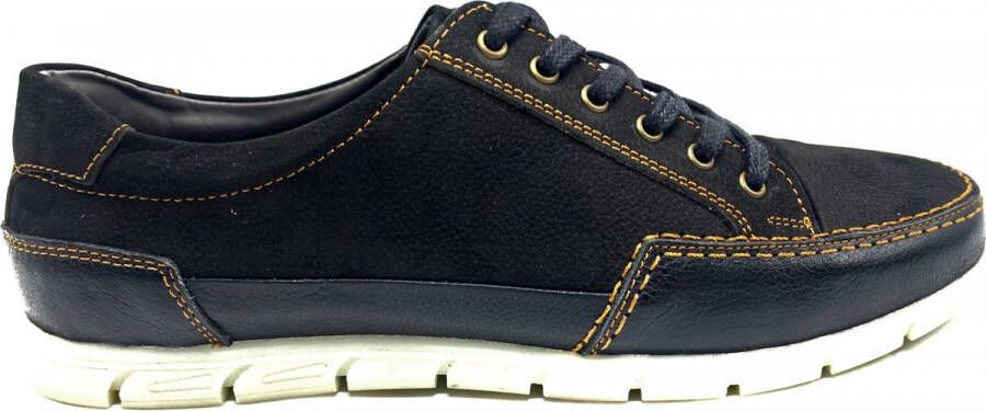 Online Express Veterschoenen Trendy sportief schoenen Flexibele comfort voor zachtheid en ademend vermogen Echt leer Zwart
