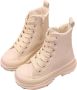Djsa fashion Warme laarzen voor meisjes Winterbotjes- Enkellaarsjes-| kinderbotten- Veterboots Biker boots _ _ZWART - Thumbnail 2