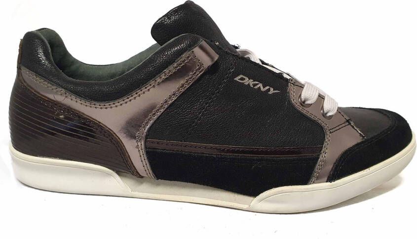 Donna Karen -Addison Veterschoen 53109127093 093 Black-Pewter