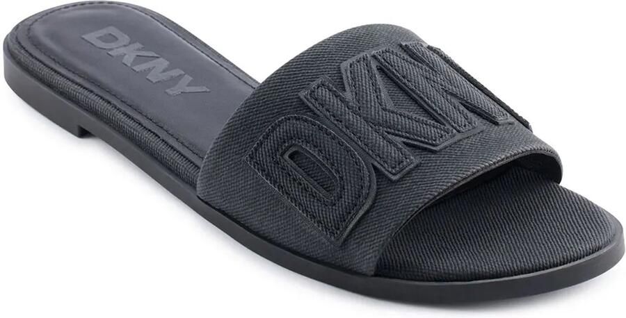 DKNY Wilow Flat Sandalen Zwart Vrouw